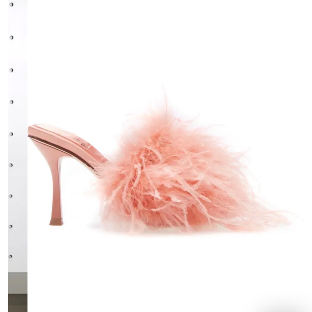 Feather heels Jeffery Campbell so comfortable